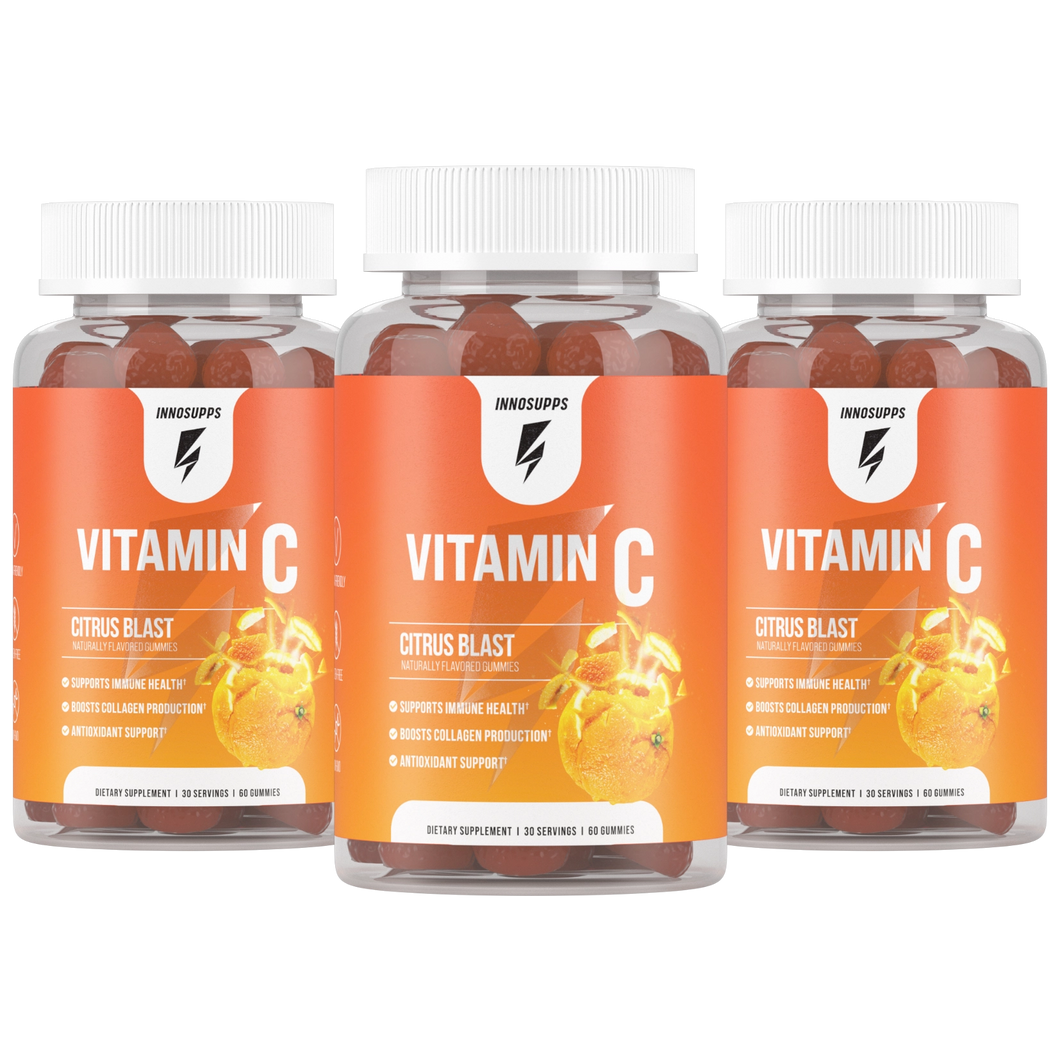 3 Bottles of Vitamin C Gummies